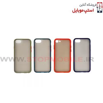 قاب گوشی آیفون IPHONE 6S مدل پشت مات محافظ لنز دار