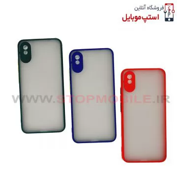 قاب گوشی شیائومی XIAOMI REDMI 9A مدل پشت مات محافظ لنز دار