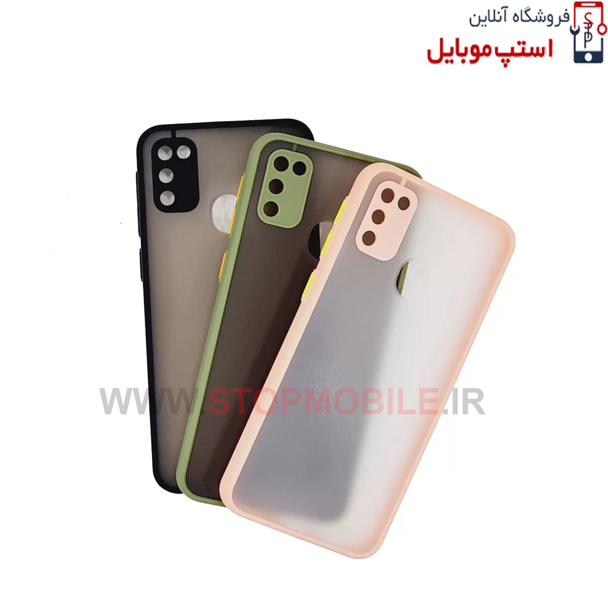 4-37.jpg قاب گوشی سامسونگ Galaxy M30S مدل پشت مات محافظ لنز دار