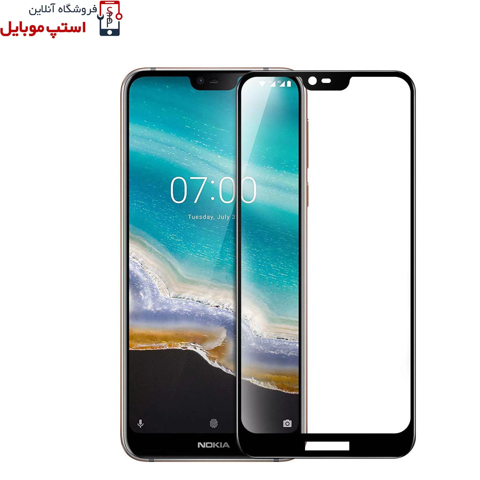 NOKIA-7.1-2.jpg گلس نوکیا NOKIA 7.1 مدل شیشه ای فول تمام صفحه