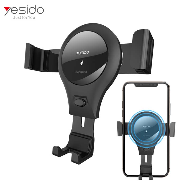 Yesido-C45-Phone-Holder-Wireless-Charger فروشگاه آنلاین استپ موبایل