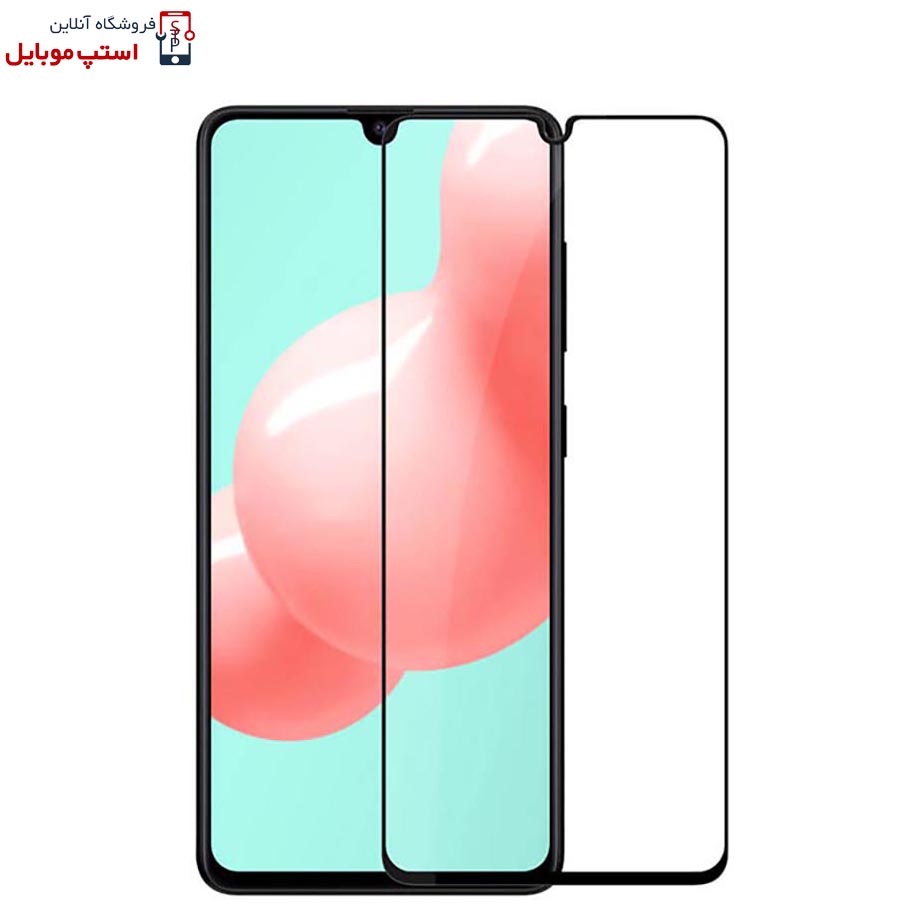 گلس سامسونگ SAMSUNG GALAXY A41 مدل شیشه ای فول تمام صفحه