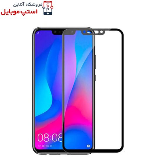 گلس هواوی HUAWEI HONOR 10 مدل شیشه ای فول تمام صفحه