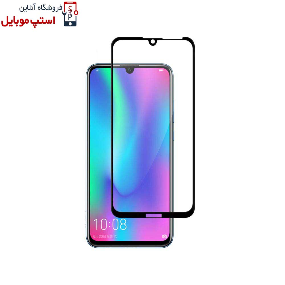 گلس هواوی HUAWEI P SMART 2019 مدل شیشه ای فول تمام صفحه
