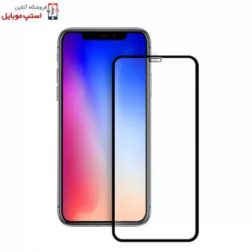 گلس آیفون IPHONE X مدل شیشه ای فول تمام صفحه