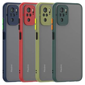 قاب گوشی شیائومی REDMI NOTE 10 4G - POCO M5S مدل پشت مات محافظ لنز دار