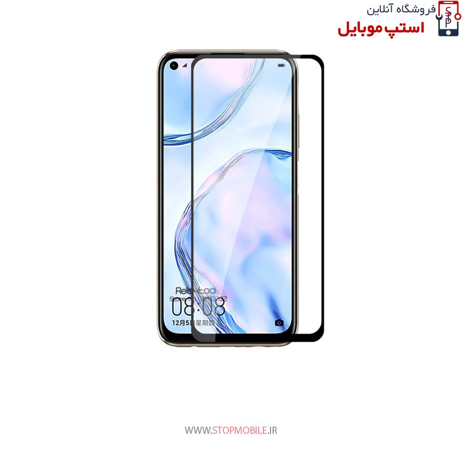 glass nova7I full گلس شیشه ای فول گوشی مدل Huawei Nova 7i