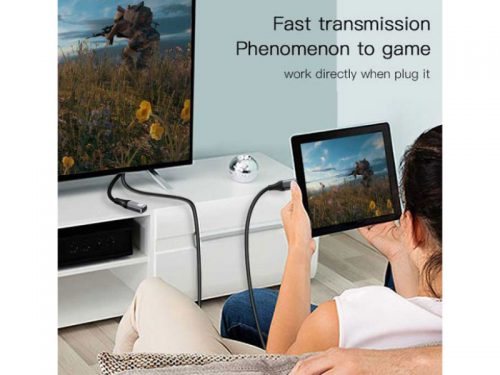 کابل Type-Cبه Hdmi یسیدو 4k مدل HM03 طول 1.8 متر | استپ موبایل