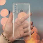 قاب گوشی سامسونگ GALAXY A20S مدل ژله ای شفاف