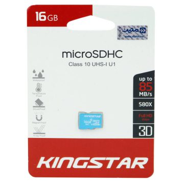 رم میکرو 16 گیگ کینگ استار KINGSTAR 580X 85MB/s