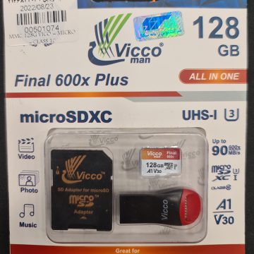 رم میکرو 128 گیگ ویکومن Vicco 600X PLUS