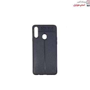 قاب ژله ای اتو فوکوس سامسونگ M01S طرح چرم | استپ موبایل