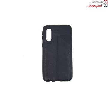 قاب ژله ای اتو فوکوس سامسونگ Galaxy A40 طرح چرم