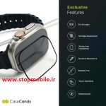 محافظ صفحه نمایش اپل واچ Apple Watch 8 - 49 mm تمام چسب از جنس نانو سرامیک