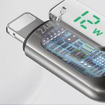کابل شارژر LED دار یسیدو مدل CA-84 از نوع لایتنینگ