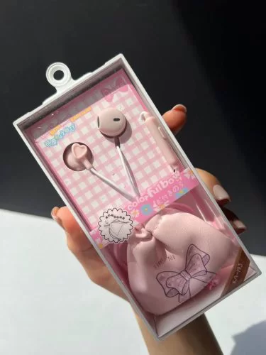 هندزفری فانتزی طرح عروسکی با جک 3.5 میلیمتر هندزفری فانتزی طرح عروسکی با جک 3.5 میلیمتر