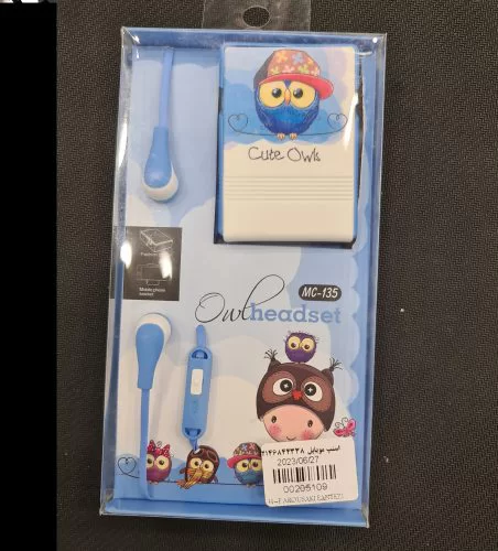 هندزفری فانتزی طرح عروسکی با جک 3.5 میلیمتر هندزفری فانتزی طرح عروسکی با جک 3.5 میلیمتر