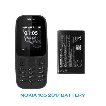 باتری اصلی گوشی نوکیا Nokia 105 2017 مدل BL-5C