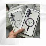 قاب ژله ای و محافظ لنزدار سامسونگ Galaxy S23 FE مدل مگ سیف دار