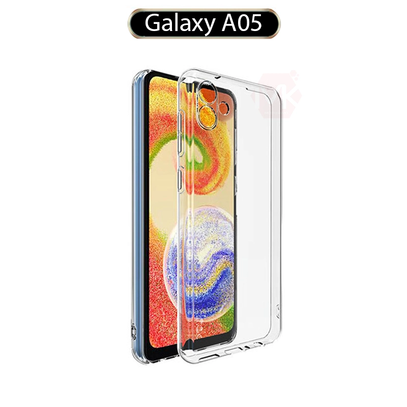 قاب گوشی سامسونگ GALAXY A05 مدل شفاف پشت طلقی قاب گوشی سامسونگ GALAXY A05 مدل شفاف پشت طلقی