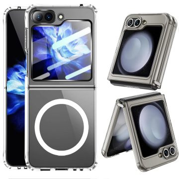 قاب ژله ای سامسونگ Galaxy Z FLIP مدل مگ سیف دار