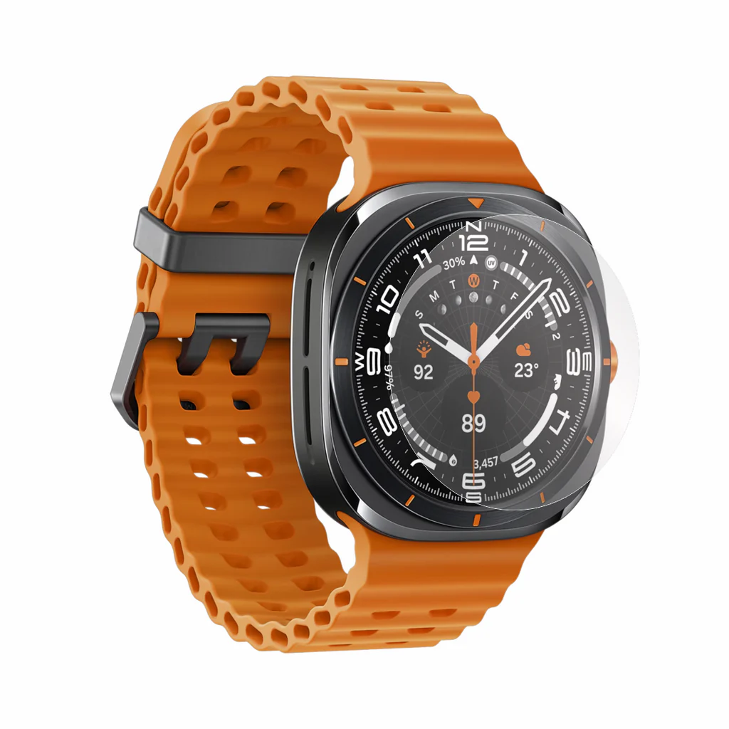 گلس Galaxy Watch Ultra (2) استپ موبایل | لوازم جانبی موبایل و تبلت | گلس ساعت سامسونگ Galaxy Watch 8 Classic (بسته 3 عددی)