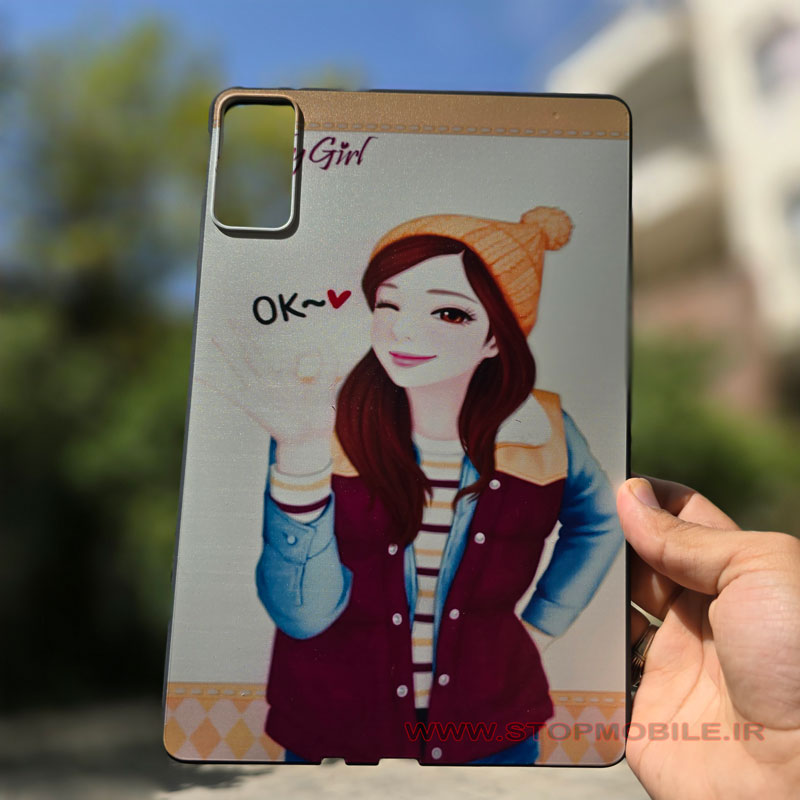 قاب طرح دار تبلت استپ موبایل | لوازم جانبی موبایل و تبلت | قاب طرح دار تبلت شیائومی Redmi Pad SE 11 INCH طرح دخترانه