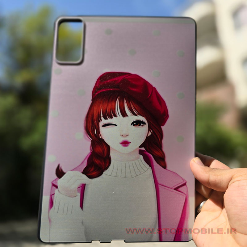 قاب طرح دار تبلت استپ موبایل | لوازم جانبی موبایل و تبلت | قاب طرح دار تبلت شیائومی Redmi Pad SE 11 INCH طرح دخترانه