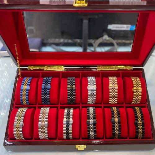 بند استیل طرح رولکس