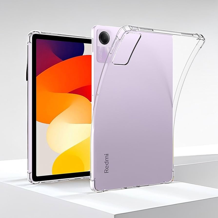 قاب ژله ای شفاف شیائومی Redmi Pad SE استپ موبایل | لوازم جانبی موبایل و تبلت | قاب تبلت شیائومی Redmi Pad SE 11 INCH مدل ژله ای شفاف