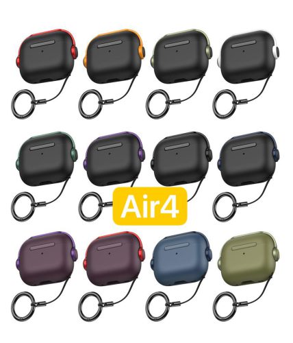 قاب ایرپاد 4 - airpod 4 مدل Protective CASE طرح هدفون