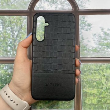 قاب گوشی مدل چرمی طرح کروکودیل