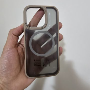 گارد آیفون مدل مگسیف دار مات دور رنگی creative case