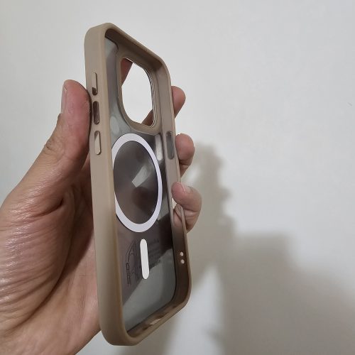 گارد آیفون مدل مگسیف دار مات دور رنگی creative case