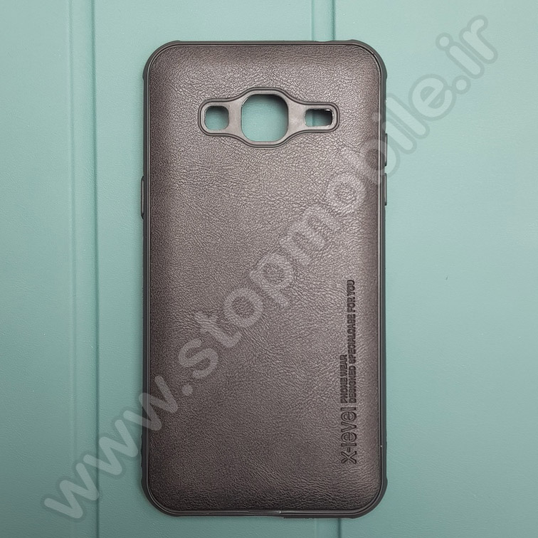 قاب کلاسیک طرح چرم مدل X-level قاب کلاسیک سامسونگ J3 2016 - J310 طرح چرم مدل X-level