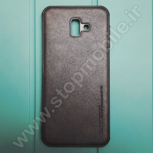 قاب کلاسیک سامسونگ J6 Plus طرح چرم مدل X-level