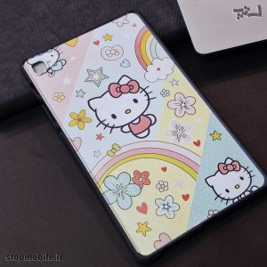 قاب طرح دار تبلت سامسونگ Galaxy TAB A7 LITE SM-T220 / T225 طرح Kitty