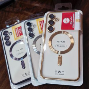 قاب ژله ای و محافظ لنزدار سامسونگ Galaxy A35 مدل مگ سیف دار