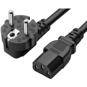 کابل برق 3 پین لپ تاپ برند XP مدل 137 به طول 1.5 متر