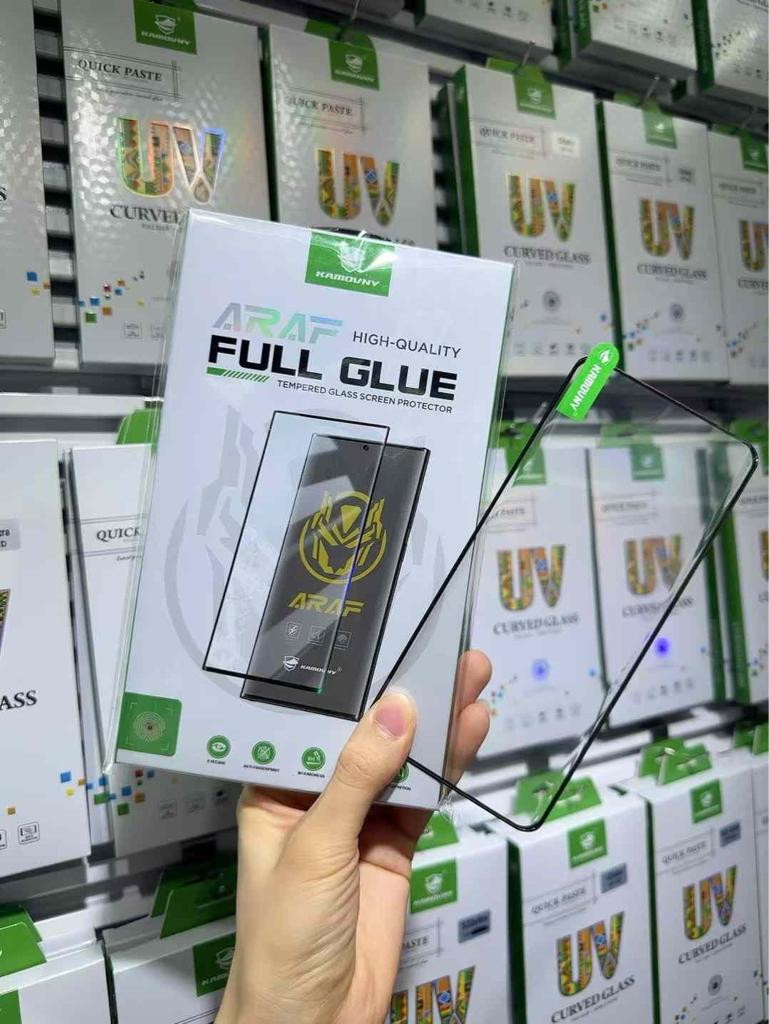 گلس تمام چسب مدل KAMOUNY ARAF Full Glue