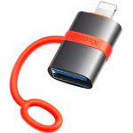 تبدیل مک دودو Mcdodo OT-2600– USB-A to Lightning همراه نگهدارنده سیلیکونی