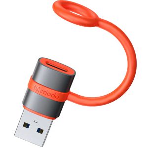 تبدیل مک دودو Mcdodo OT-3800 – USB-C to USB-A همراه نگهدارنده سیلیکونی