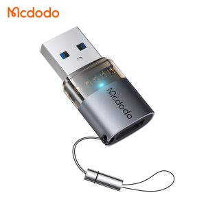تبدیل مک دودو Mcdodo OT-7580 – USB-C to USB-A با سرعت 5Gbps و LED
