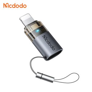 تبدیل مک دودو Mcdodo OT-7630 – USB-C to Lightning با توان 36 وات و LED