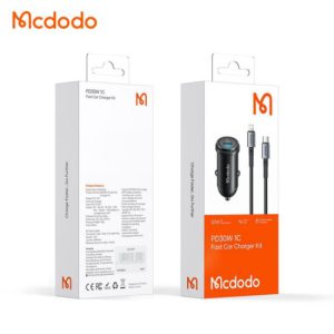 شارژر فندکی Mcdodo CC-7492 با کابل C-Lightning و توان 30 وات
