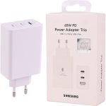 شارژر دیواری 65 وات سامسونگ 65W PD Power Adaptor Trio EP-T6530