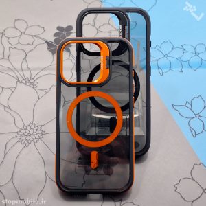 قاب آیفون 16 پرو - IPHONE 16 Pro مدل مگ سیف دار مات برند Q SERIES