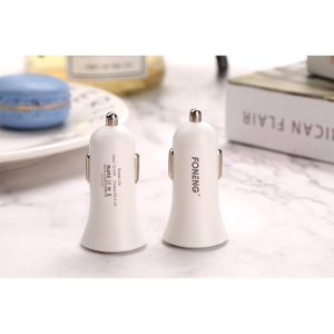 شارژر فندکی Foneng C06 با دو خروجی USB و توان 2.4 آمپر