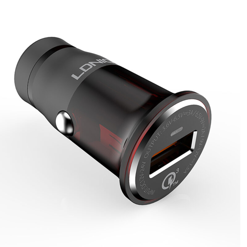 شارژر فندکی الدینیو C304Q با توان ۱۸ وات