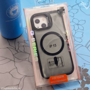 قاب آیفون IPHONE 13-14-15 مدل مگ سیف دار مات برند Q SERIES